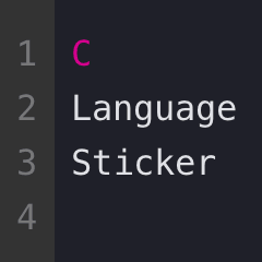 動く！C言語プログラミングスタンプ！